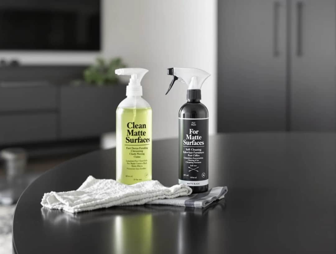 Czym czyścić czarne meble matowe, aby ich nie uszkodzić?